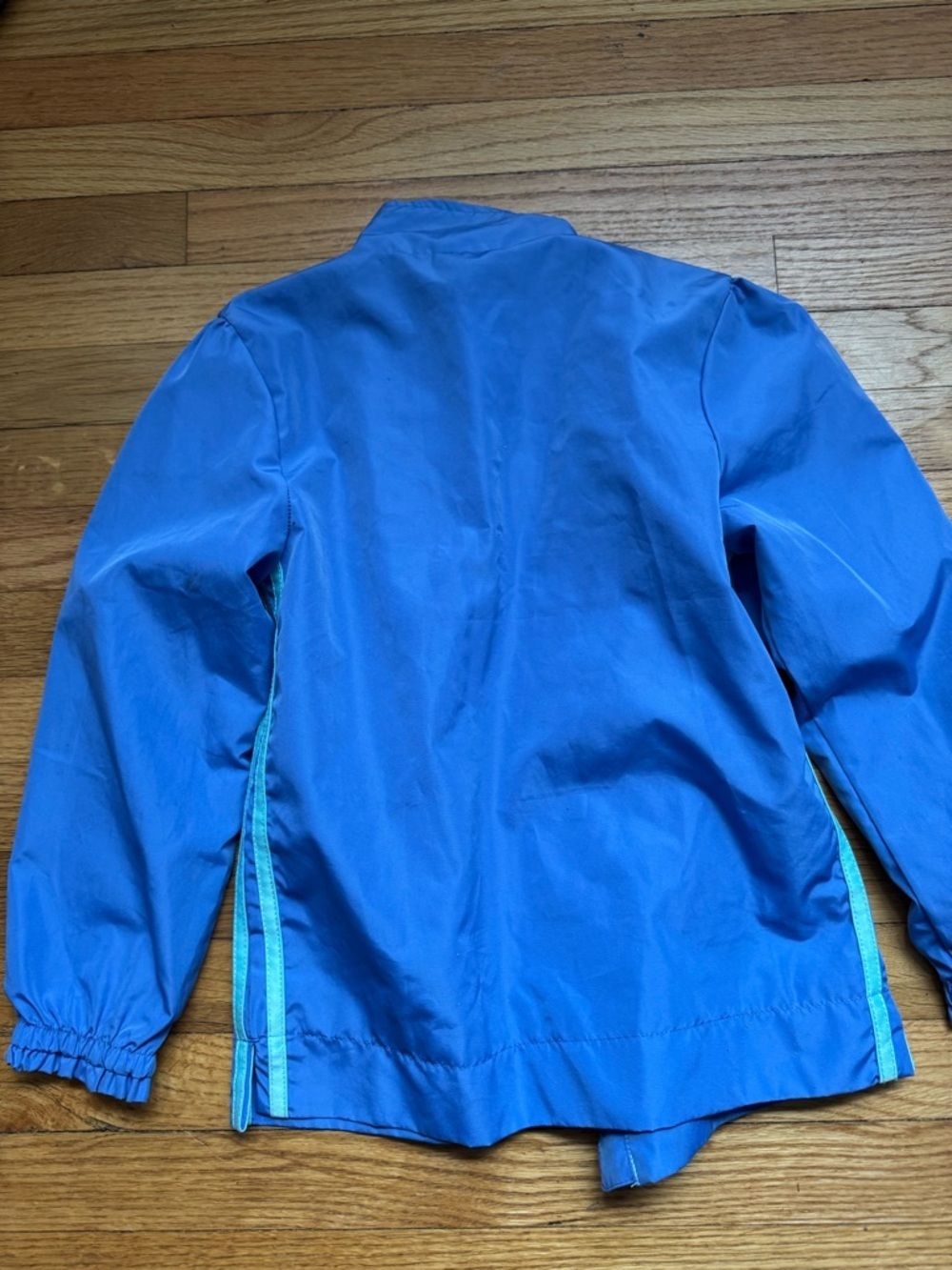 adidas Mint and Blue Lightweight Jacket - Picture 8 of 8